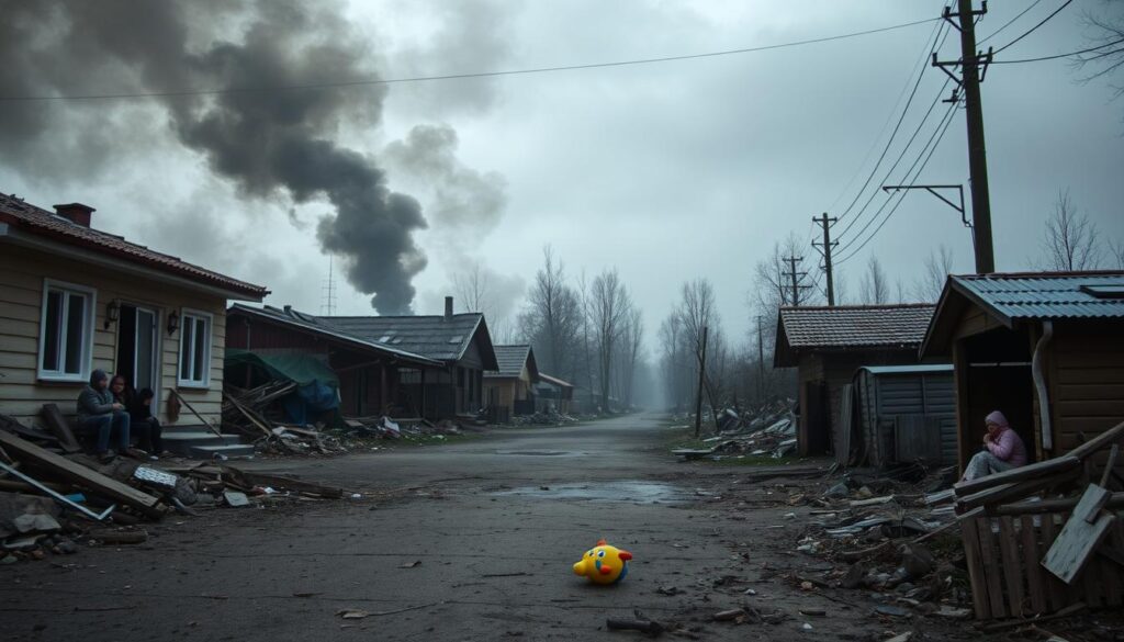 dampak sosial di Ukraina