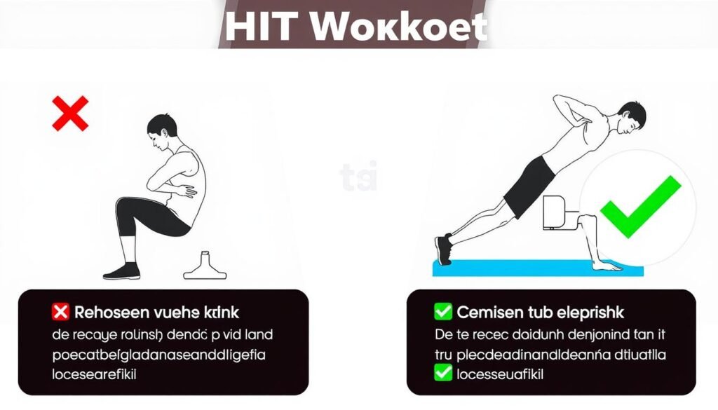 Kesalahan umum dalam latihan HIIT durasi pendek efektif yang harus dihindari